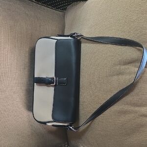 Elegant Black and White Women's Bag